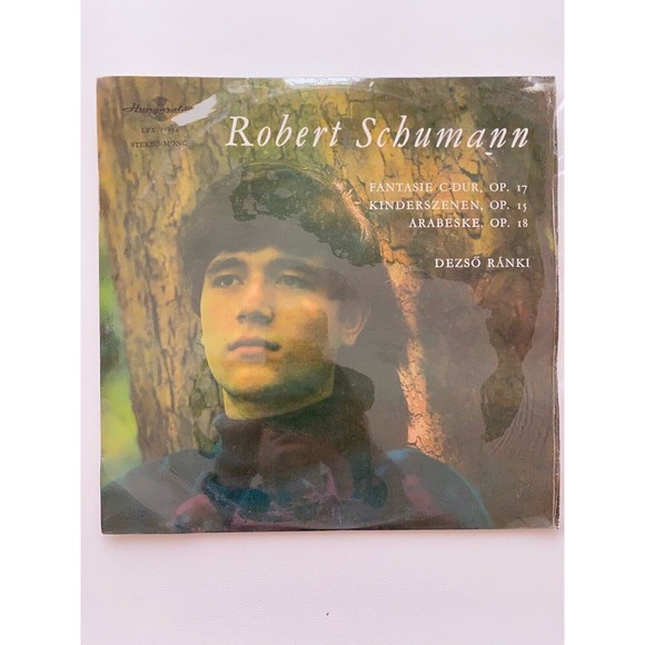 Robert Schumann Dezso Ranki LPX 11554 LP Vinyl Record Hungaroton Shrink EX Piano - Picture 1 of 6